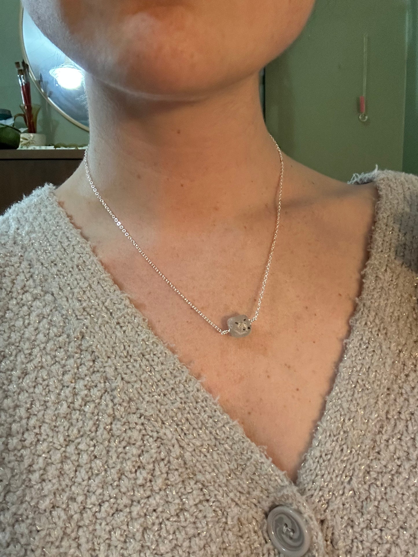 Raw Quartz Necklace