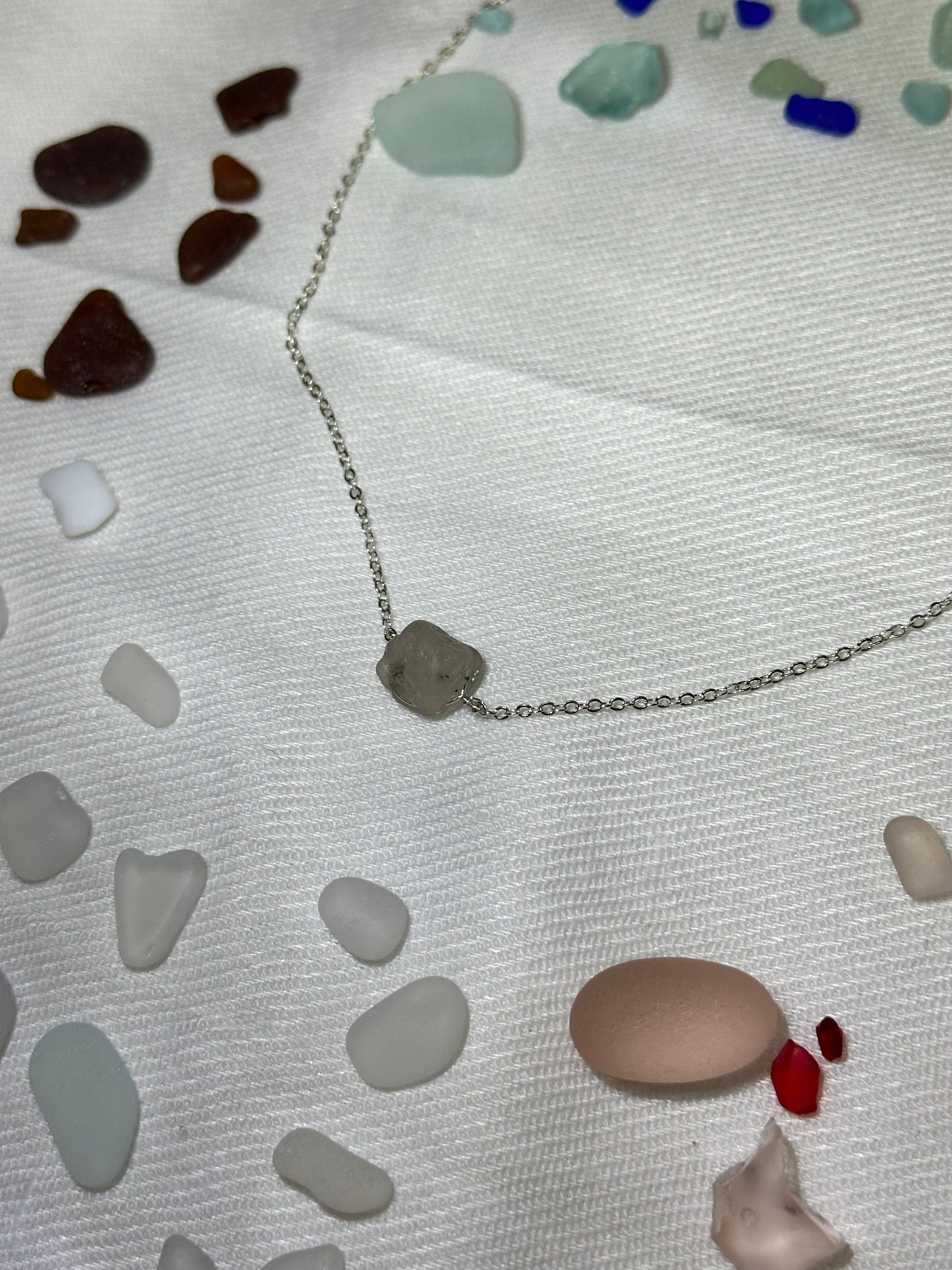 Raw Quartz Necklace