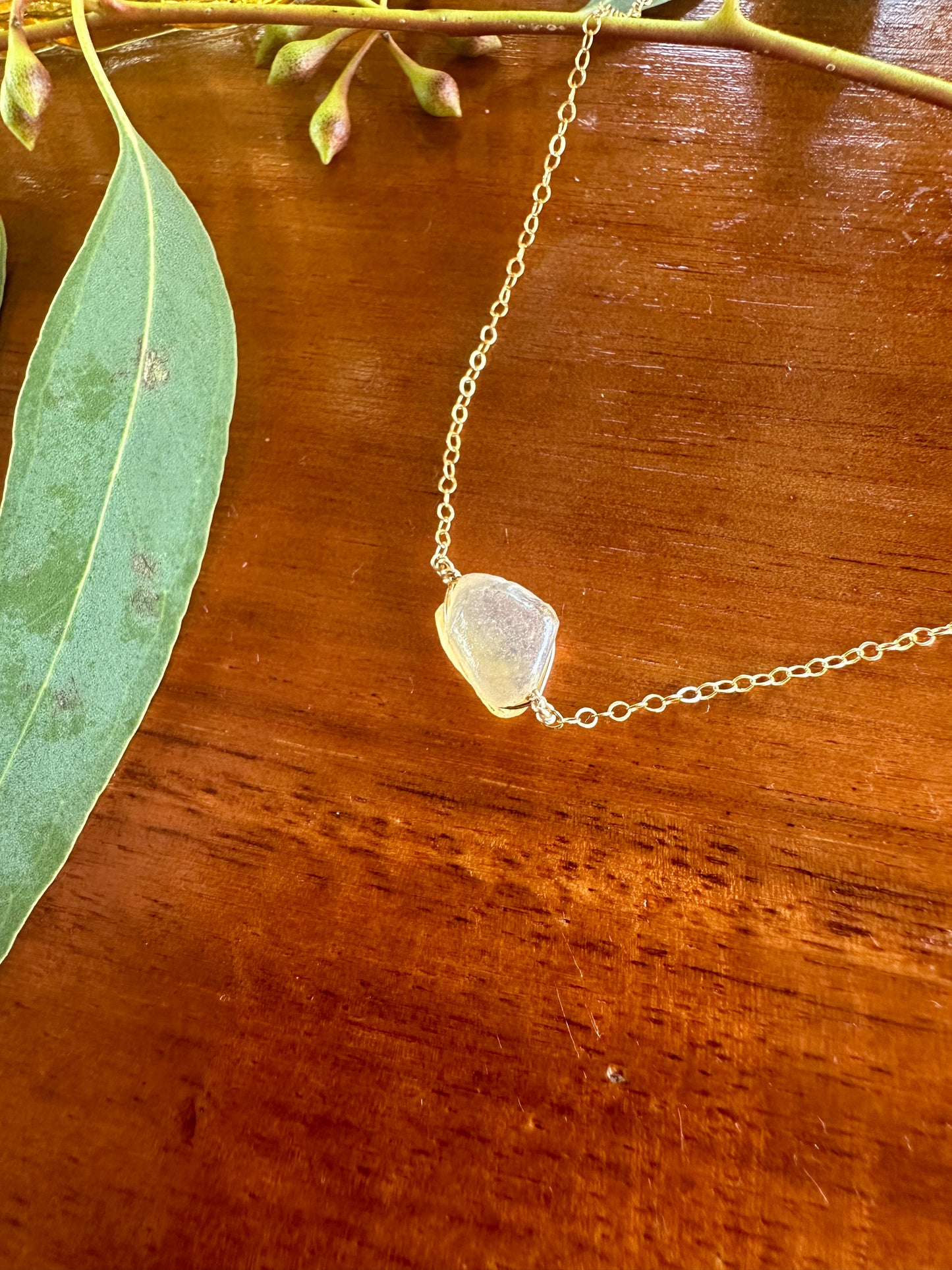 Citrine Semi-Precious Stone Necklace